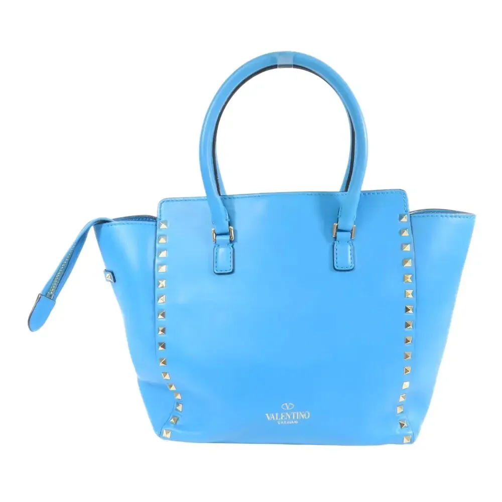 💎✨BEAUTIFUL✨💎 Authentic Valentino Rockstud Tote 2 Way Shoulder Bag - Picture 3 of 6